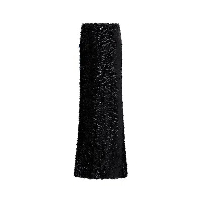 Herfetch Women's Coven Maxi Skirt-black