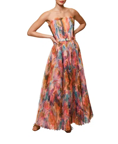 Hutch Plus Size Bromley Strapless Tulle Gown