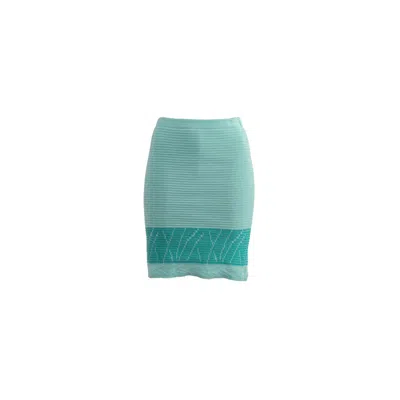 Süel Knitwear Women's Jlo Skirt Mini Alaska - Aura Green