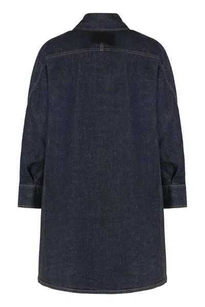 Givenchy Denim Shirt In Blue