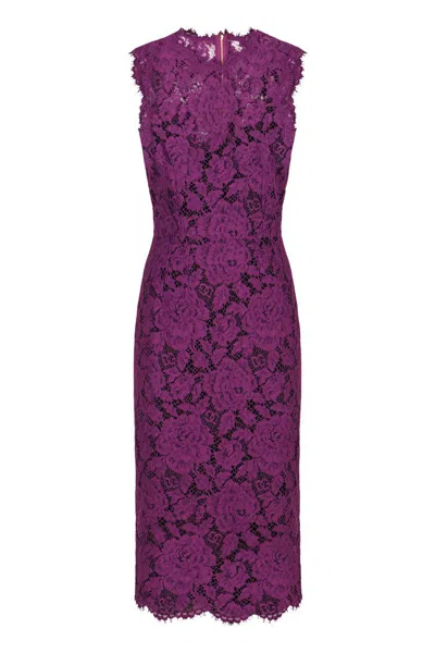 Dolce & Gabbana Floral-lace Dress