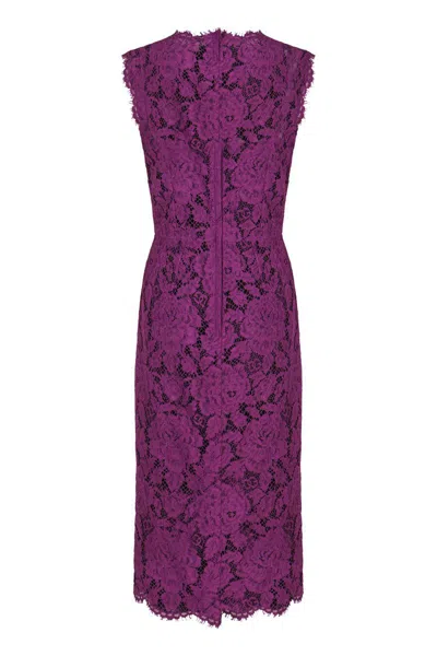 Dolce & Gabbana Floral-lace Dress