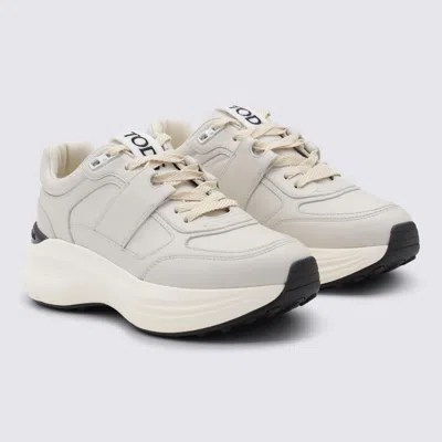 Tod's Sneakers Bianco Latte