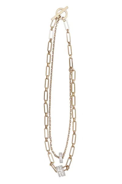Weekend Max Mara Taranto Gold-tone Metal Necklace