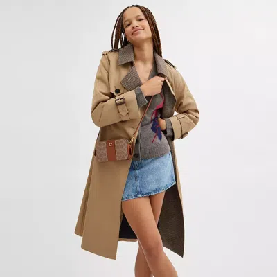 Coach Kira Crossbody Bag In Colorblock Signature Canvas