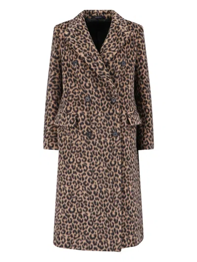 Tagliatore "jole" Double-breasted Midi Coat