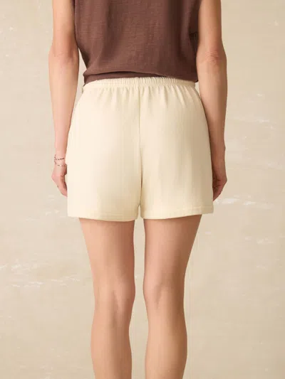 Faherty High Tide Terry Short In Neutral