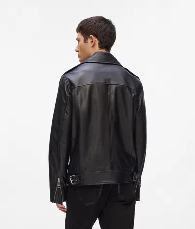Karl Lagerfeld Karl Essential Leather Jacket