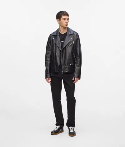 Karl Lagerfeld Karl Essential Leather Jacket
