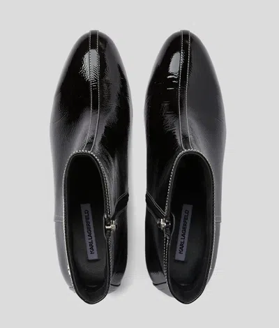 Karl Lagerfeld Bonnie Ankle Zip Boots