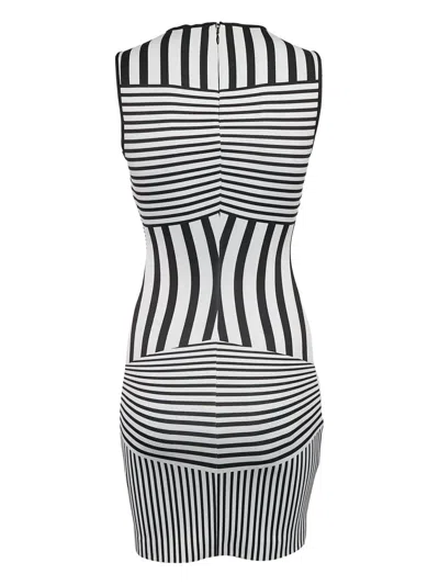 Pre-owned Clover Canyon Striped Midi Dress