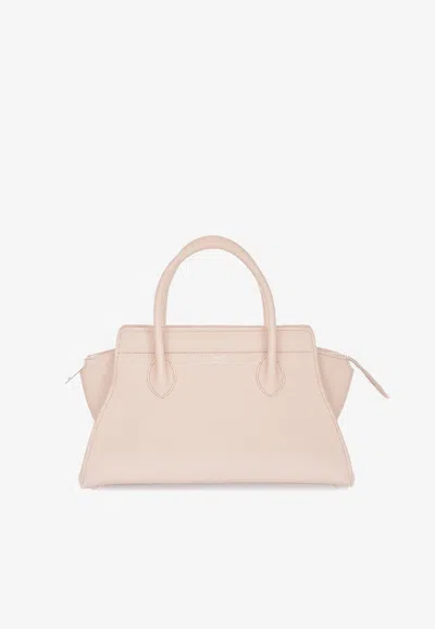 Pinel Et Pinel Small Patti Taurillon Leather Top Handle Bag