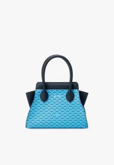 Pinel Et Pinel Xs Patti Coated Canvas Monogram Top Handle Bag