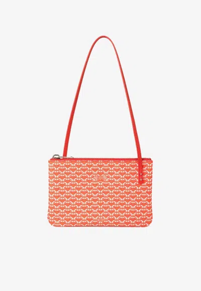 Pinel Et Pinel Tina Coated Canvas Monogram Shoulder Bag