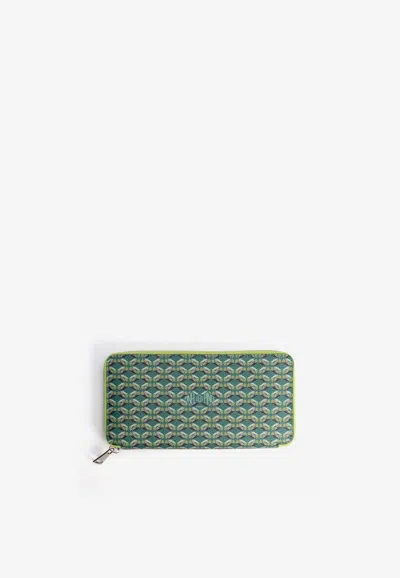 Pinel Et Pinel T-one Coated Canvas Zip-around Wallet