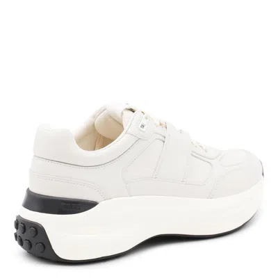 Tod's Leather And Technical Fabric Sneakers