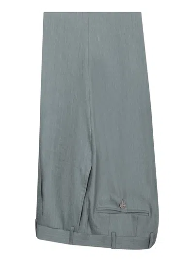 Canali Beige Wool Silk Suit