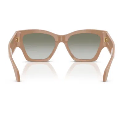 Versace Geometric-frame Sunglasses In Neutral