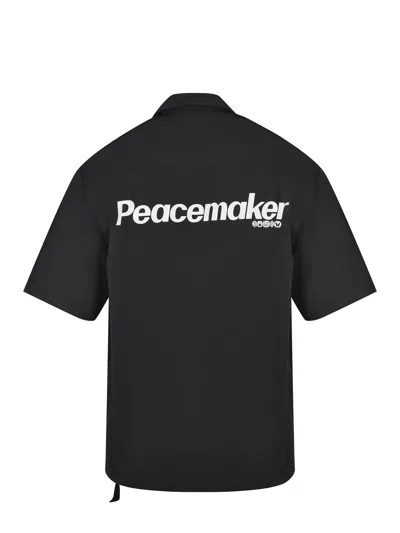 Oamc Peacemaker Peacemaker Oamc Shirt In Black