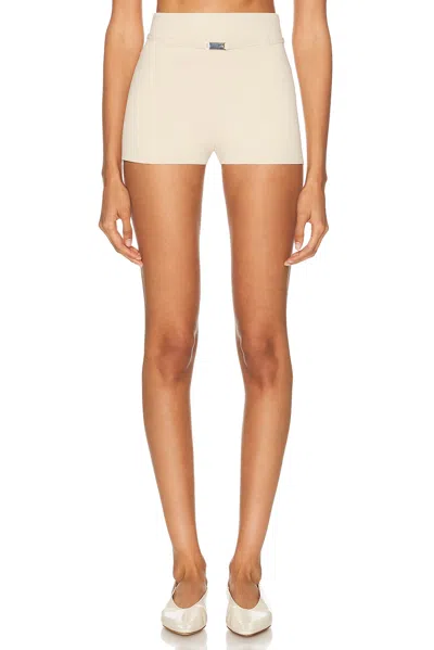 Eaves Danni Belted Short In White