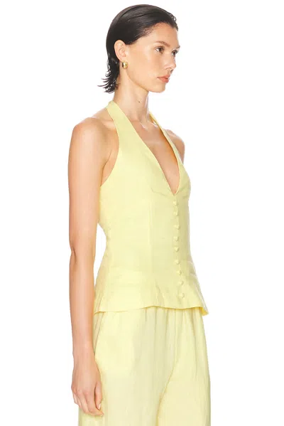 Aexae X Revolve Halter Top In Yellow