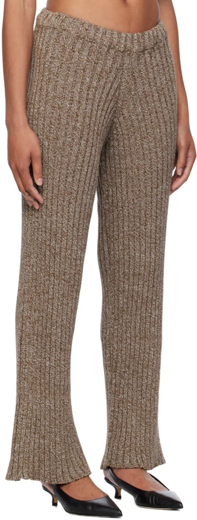 Baserange Brown Maru Lounge Pants In Brown