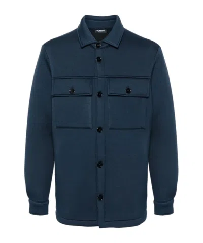 Dondup Jacke Aus Scuba-jersey In Blue