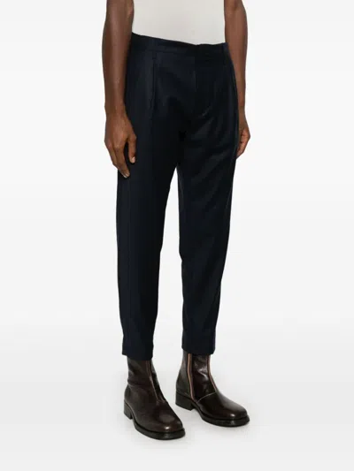 Dondup Elastic Waist Casual Pants In Black
