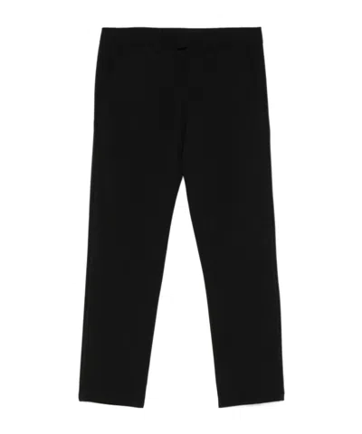 Dondup Belt Loop Casual Pants In Black