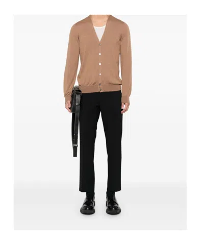 Dondup Belt Loop Casual Pants In Black