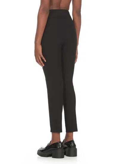 Peserico High-rise Slim-fit Trousers In Brown