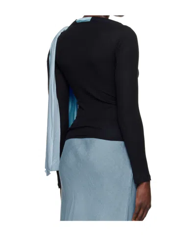 Baserange Long-sleeved T-shirt In Black