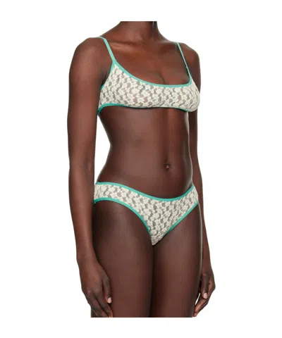 Baserange Lace Bra In Gray