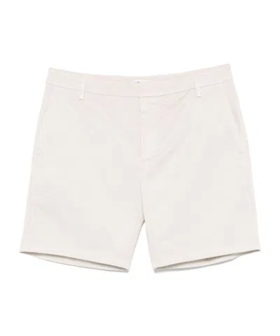 Dondup Bermuda Chino Manheim In White