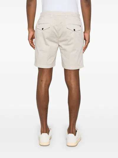 Dondup Bermuda Chino Manheim In White