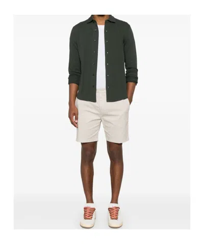 Dondup Bermuda Chino Manheim In White