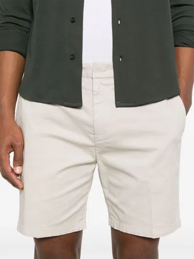 Dondup Bermuda Chino Manheim In White