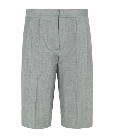 Loulou Studio Pleated Shorts In Gray