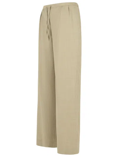 Loulou Studio Straight-leg Casual Pants In Brown