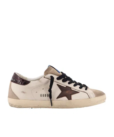Golden Goose Deluxe Brand Men Super-star Classic With Spur Leather Low-top Sneakers