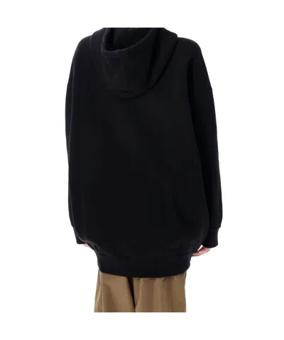 Isabel Marant Étoile Zip-up Hooded Top In Black