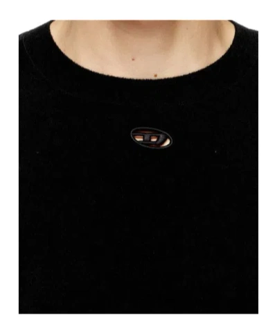 Diesel K-valiam Knit Cut-out Logo