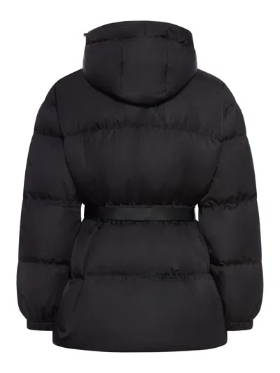 Prada Padded Jacket In Re-nylon In Black