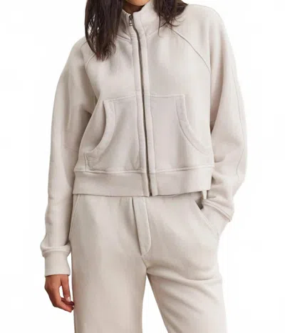 Velvet By Graham & Spencer Cecilia Full-zip Jacket In Crescent