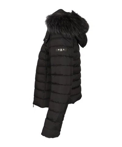 Tatras Varena Down Jkt Semi-dull Nylon Taffeta Coats Black In Black