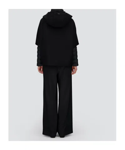 Herno Resort Hood In Ultralight Wool And Nylon In Multi