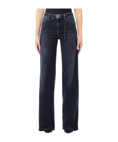 Liu •jo Five Pocket Wrangler Jeans In Black