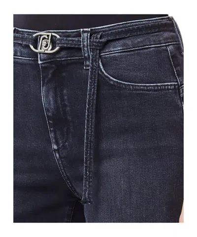 Liu •jo Five Pocket Wrangler Jeans In Black