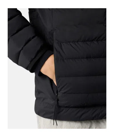 Stone Island Seamless Tunnel Nylon Down-tc Jacket In Black