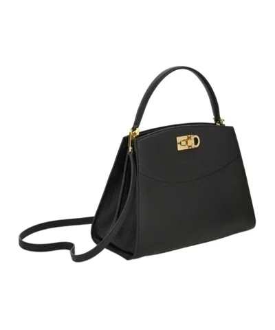 Ferragamo New  Studio Box Bag (m)